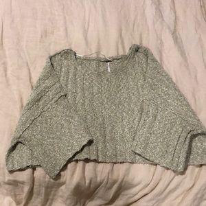Free People crop sweater